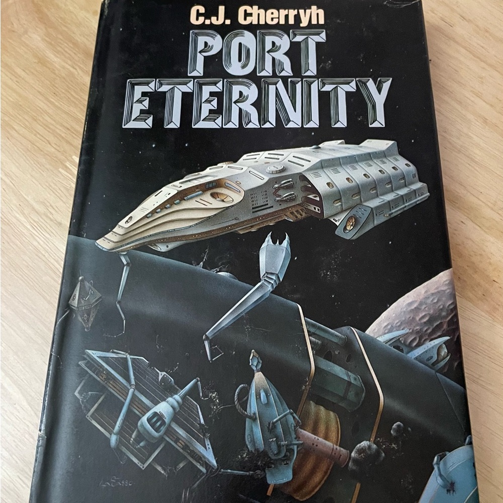 Signed Port Eternity by C J Cherryh (1982) book